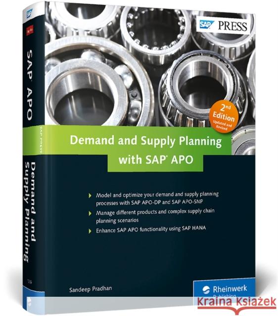 Demand and Supply Planning with SAP Apo Pradhan, Sandeep 9781493213337 Rheinwerk Verlag