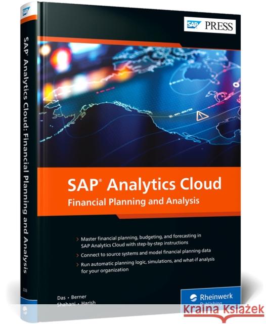 SAP Analytics Cloud: Financial Planning and Analysis DAS  BERNER  SHAHANI 9781493222360 EUROSPAN