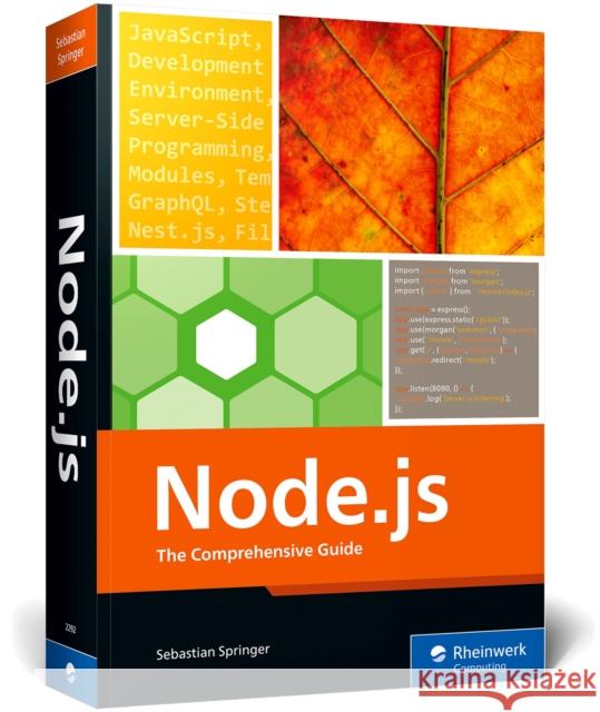 Node.Js: The Comprehensive Guide Springer, Sebastian 9781493222926