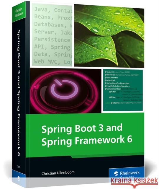 Spring Boot 3 and Spring Framework 6 Christian Ullenboom 9781493224753 SAP Press