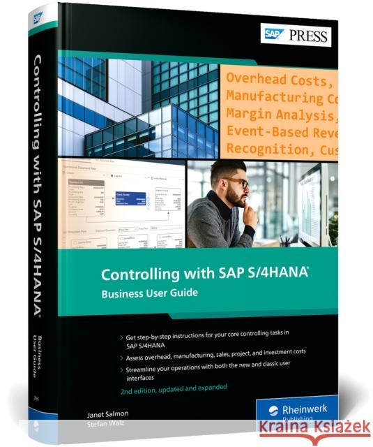 Controlling with SAP S/4hana: Business User Guide Janet Salmon 9781493226993 SAP Press