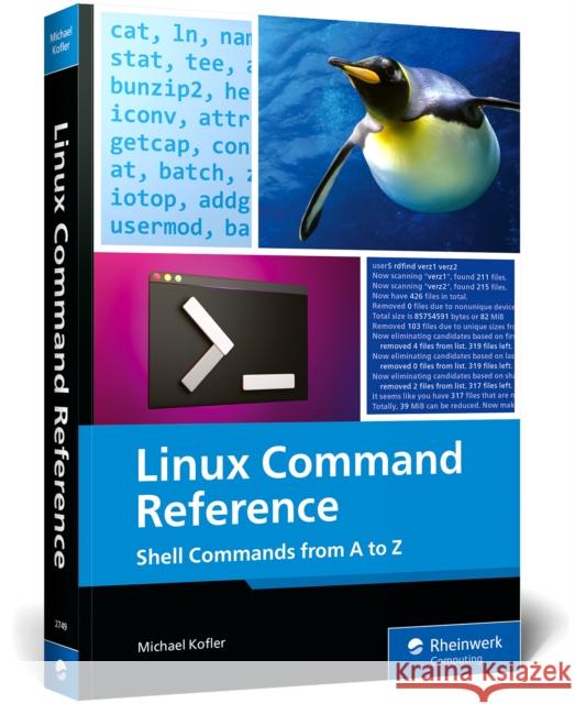 Linux Command Reference Michael Kofler 9781493227495 Rheinwerk Computing