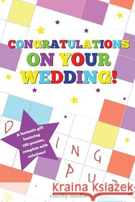 Congratulations On Your Wedding puzzle book Media, Clarity 9781493524969