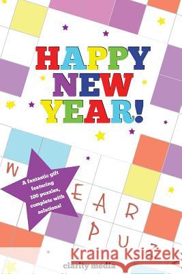 Happy New Year: puzzle book Media, Clarity 9781493525515 Createspace