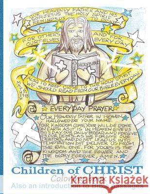 Children of Christ Coloring Book Stephen Fred Johnson 9781493679096 Createspace