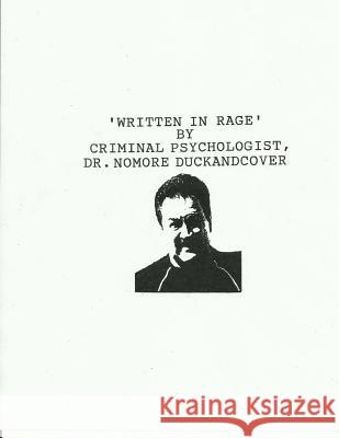 'Written in Rage' Dr Sunday 9781493679553