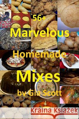 56+ Marvelous Homemade Mixes Gia Scott 9781493726585 Createspace