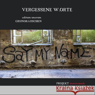 Vergessene W.Orte: aditum unarum Grundrauschen Projekt Wort Rausch 9781493753093 Createspace