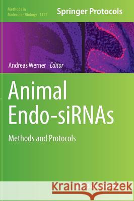 Animal Endo-Sirnas: Methods and Protocols Werner, Andreas 9781493909308 Humana Press