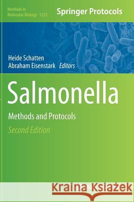 Salmonella: Methods and Protocols Schatten, Heide 9781493916245 Humana Press