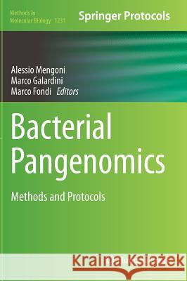 Bacterial Pangenomics: Methods and Protocols Mengoni, Alessio 9781493917198