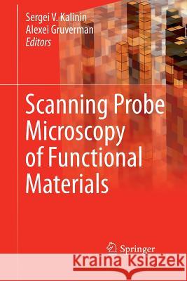 Scanning Probe Microscopy of Functional Materials: Nanoscale Imaging and Spectroscopy Kalinin, Sergei V. 9781493939473 Springer