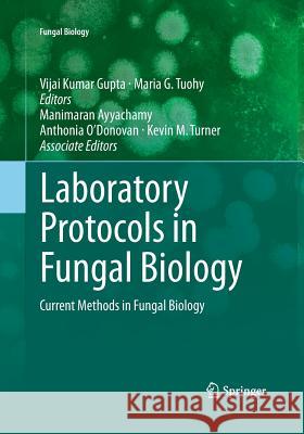 Laboratory Protocols in Fungal Biology: Current Methods in Fungal Biology Gupta, Vijai Kumar 9781493941971 Springer