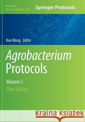 Agrobacterium Protocols: Volume 2 Wang, Kan 9781493945443 Springer