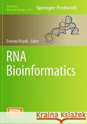 RNA Bioinformatics Ernesto Picardi 9781493946440 Humana Press