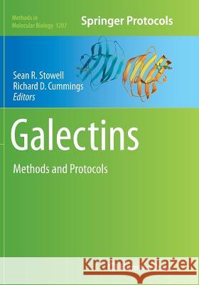 Galectins: Methods and Protocols Stowell, Sean R. 9781493952960 Humana Press