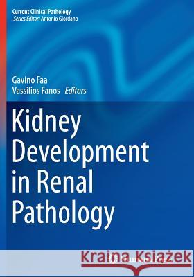 Kidney Development in Renal Pathology Gavino Faa Vassilios Fanos 9781493953127 Humana Press