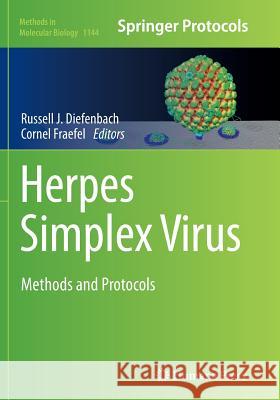 Herpes Simplex Virus: Methods and Protocols Diefenbach, Russell J. 9781493954070 Humana Press