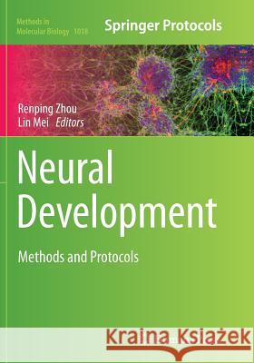 Neural Development: Methods and Protocols Zhou, Renping 9781493960187 Humana Press