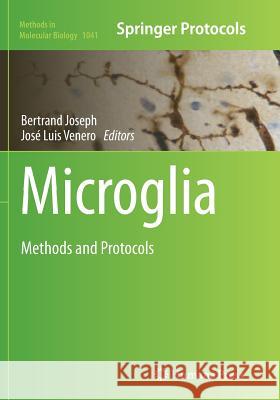 Microglia: Methods and Protocols Joseph, Bertrand 9781493960514