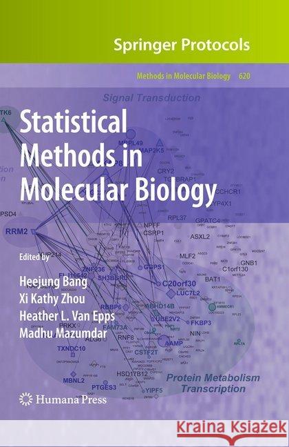 Statistical Methods in Molecular Biology Heejung Bang XI Kathy Zhou Heather L. Va 9781493961245 Humana Press