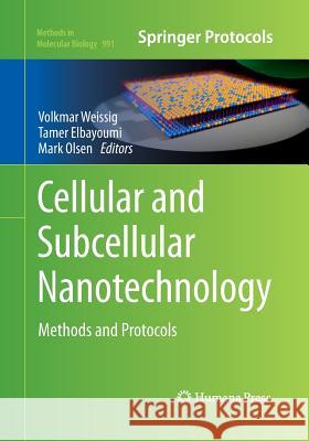 Cellular and Subcellular Nanotechnology: Methods and Protocols Weissig, Volkmar 9781493962433