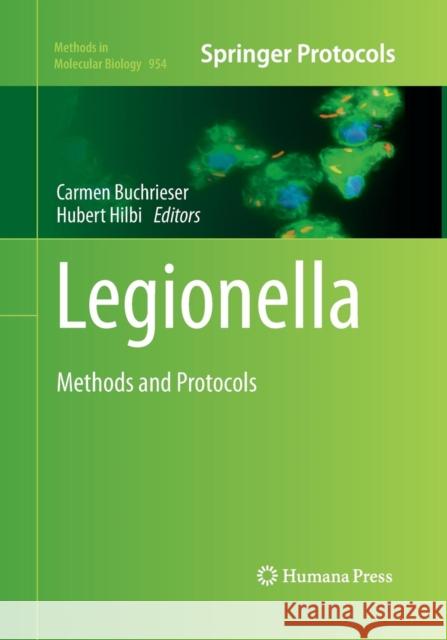 Legionella: Methods and Protocols Buchrieser, Carmen 9781493962747 Humana Press