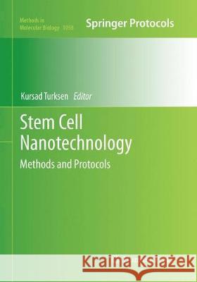 Stem Cell Nanotechnology: Methods and Protocols Turksen, Kursad 9781493963270