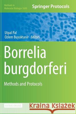 Borrelia Burgdorferi: Methods and Protocols Pal, Utpal 9781493973828