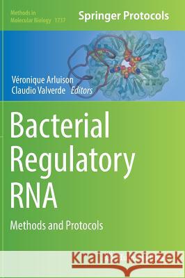 Bacterial Regulatory RNA: Methods and Protocols Arluison, Véronique 9781493976331 Humana Press