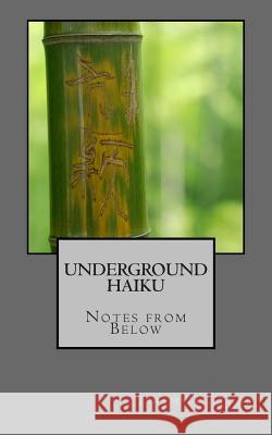 Underground Haiku: Notes from Below Jeremy D. Yunt 9781494202255 Createspace