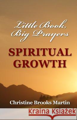 Little Book, Big Prayers: Spiritual Growth Christine Brook 9781494435202 Createspace