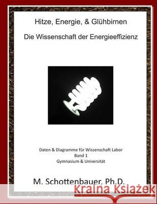 Hitze, Energie, & Glühbirnen: Die Wissenschaft der Energieeffizienz: Daten & Diagramme für Wissenschaft Labor: Band 1 Schottenbauer, M. 9781494713508