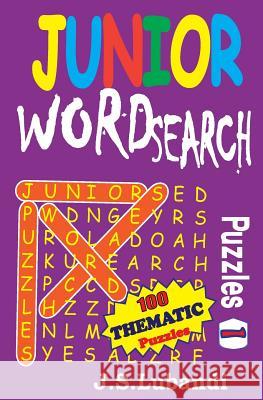 Junior Word Search Puzzles J. S. Lubandi 9781494845322