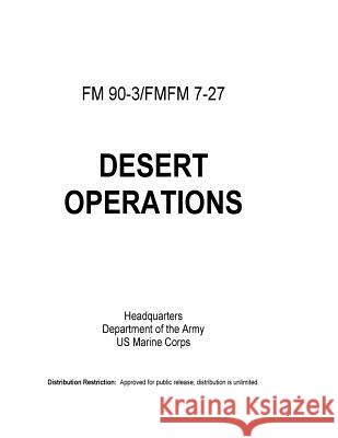 Desert Operations Department Of the Army 9781494864347