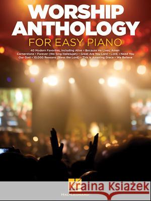 Worship Anthology for Easy Piano Hal Leonard Publishing Corporation 9781495028021 Hal Leonard Publishing Corporation