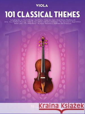 101 Classical Themes for Viola Hal Leonard Publishing Corporation 9781495056321 Hal Leonard Publishing Corporation