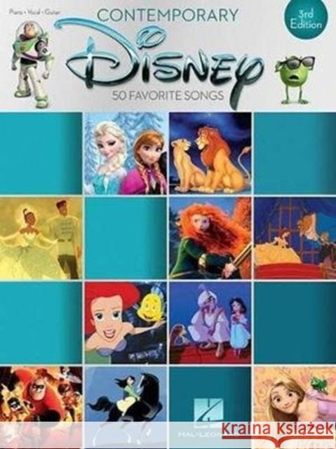 Contemporary Disney - 3rd Edition: 50 Favorite Songs Hal Leonard Publishing Corporation 9781495074196 Hal Leonard Corporation