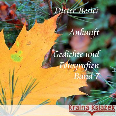 Ankunft: Gedichte und Fotografien Band 7 Besier, Dieter 9781495211584