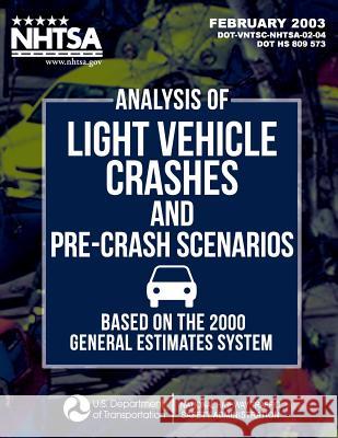 Analysis of Light Vehicle Crashes and Pre-Crash Scenarios Based on the 2000 General Estimates System Wassim G. Najm Basav Sen John D. Smith 9781495246395
