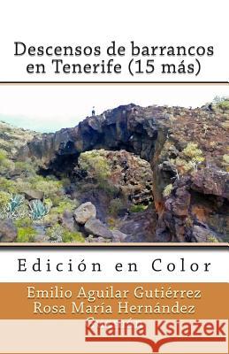 Descensos de Barrancos En Tenerife (15 Mas) (Edicion En Color) Emilio Aguila Rosa Maria Hernande 9781495441523 Createspace