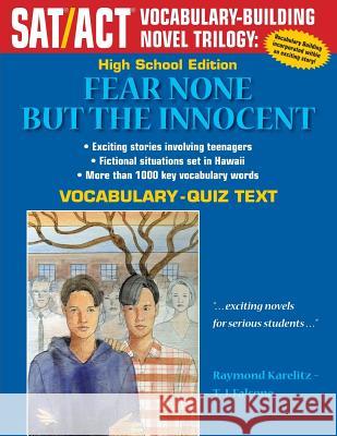 Fear None But The Innocent: High School Vocabulary-Quiz Text Doi, Dexter 9781495479601 Createspace