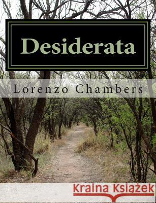 Desiderata: RobberBaron: Part I Chambers, Lorenzo Alexander 9781495909382 Createspace
