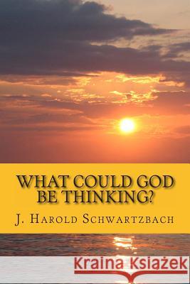 What Could God Be Thinking? J. Harold Schwartzbach 9781495931291 Createspace