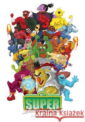 Sesame Street Fighter Artbook Matt Crane 9781495949623 Createspace