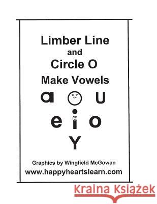 Limber Line and Circle O Make Vowels Wingfield McGowan Kathleen Sullivan O Patricia Lovisek 9781495964640 Createspace