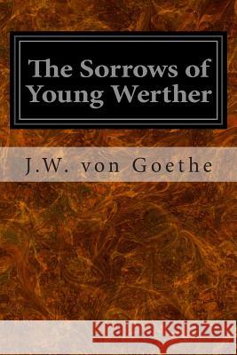 The Sorrows of Young Werther J. W. Von Goethe R. D. Boylan 9781496056085 Createspace