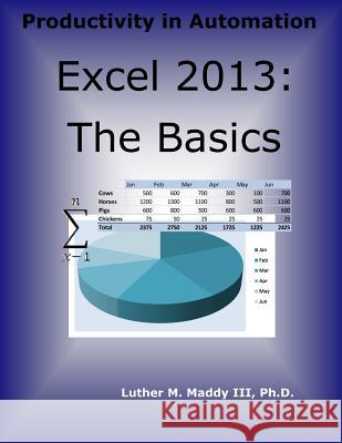 Excel 2013: The Basics Luther M. Madd 9781496155528 Createspace