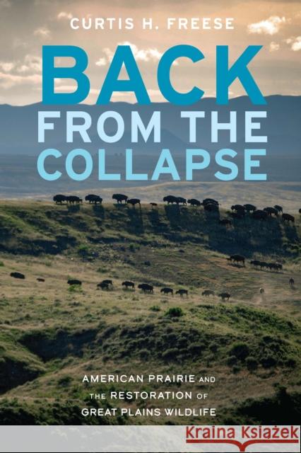 Back from the Collapse: American Prairie and the Restoration of Great Plains Wildlife Freese, Curtis H. 9781496231321 University of Nebraska Press
