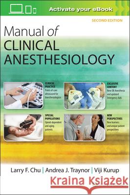 Manual of Clinical Anesthesiology Lawrence Fu-Nien Chu 9781496328496 LWW